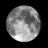 Moon age: 19 days, 9 hours, 8 minutes,80%